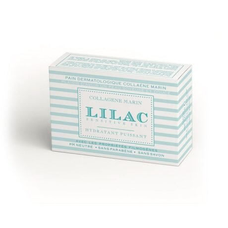 LILAC Sea Collagen - Dermatologické mýdlo s mořským kolagenem 100 g